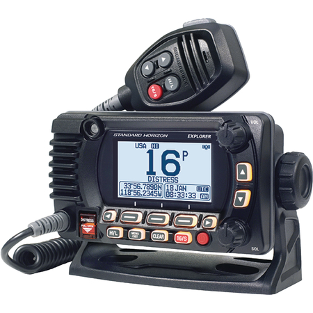 Standard Horizon Explorer-Series VHF Radio, Black GX1800GB